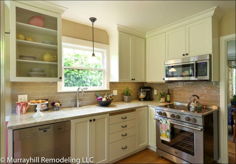 Modern kitchen renovation with full-height cabinetry in the Portland, OR metro